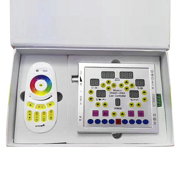 DC5-24V Multi-function Spectrum Dream Color Horse Race Music Controller - 1000 Kinds of Pattern Choice - Custiom Combination For Programmable 2811 6803 1812 1903 LED Strip Lights DC5-24V Multi-function Spectrum Dream Color Horse Race Music Controller - 1000 Kinds of Pattern Choice - Custiom Combination For Programmable 2811 6803 1812 1903 LED Strip Lights